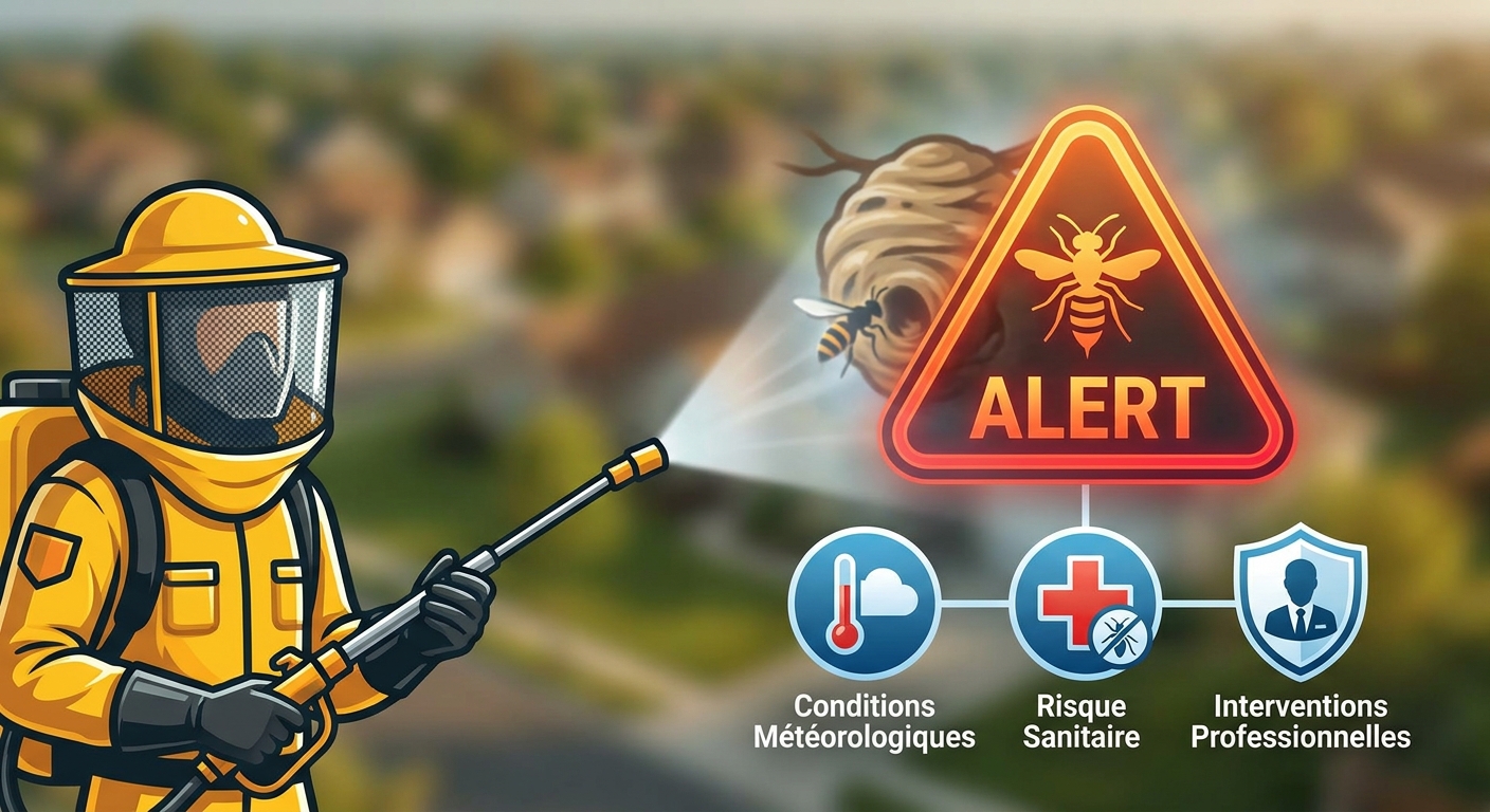 Vertou : Urgence Destruction Nid de Guêpe Face à la Recrudescence
