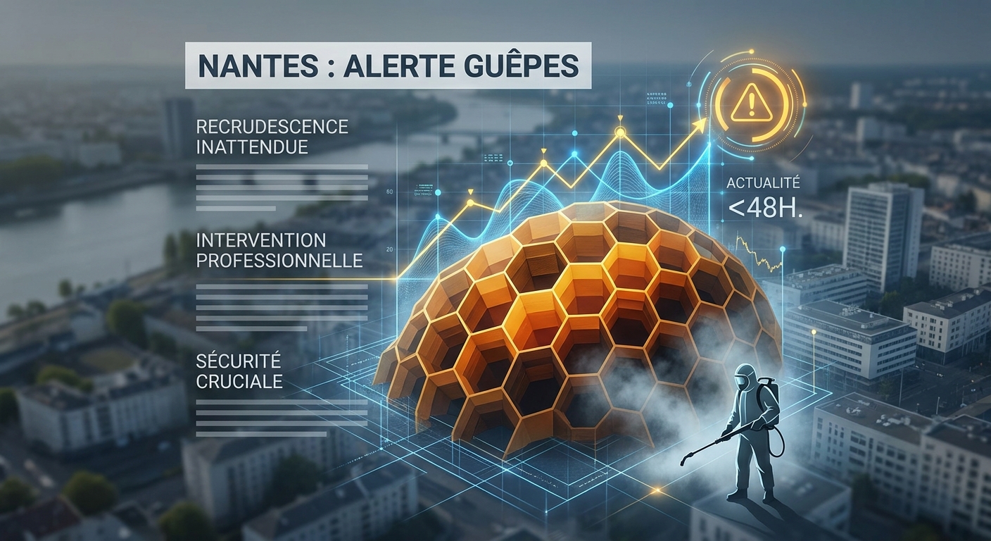 Nantes : Destruction Nid de Guêpe, Une Recrudescence Inattendue