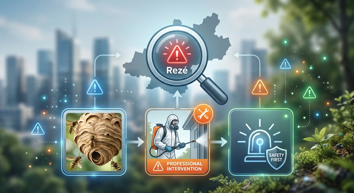 Rezé : L'urgence de la destruction des nids de frelons